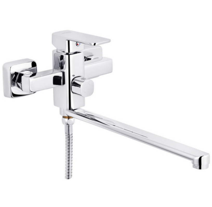 KRONER Змішувач ванна довг. гусак. (KRM Ems-C070 (к.35))